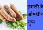 इमली के औषधीय गुण